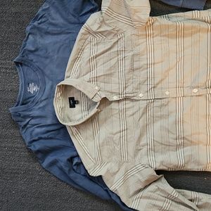 Two J. Crew mens shirts